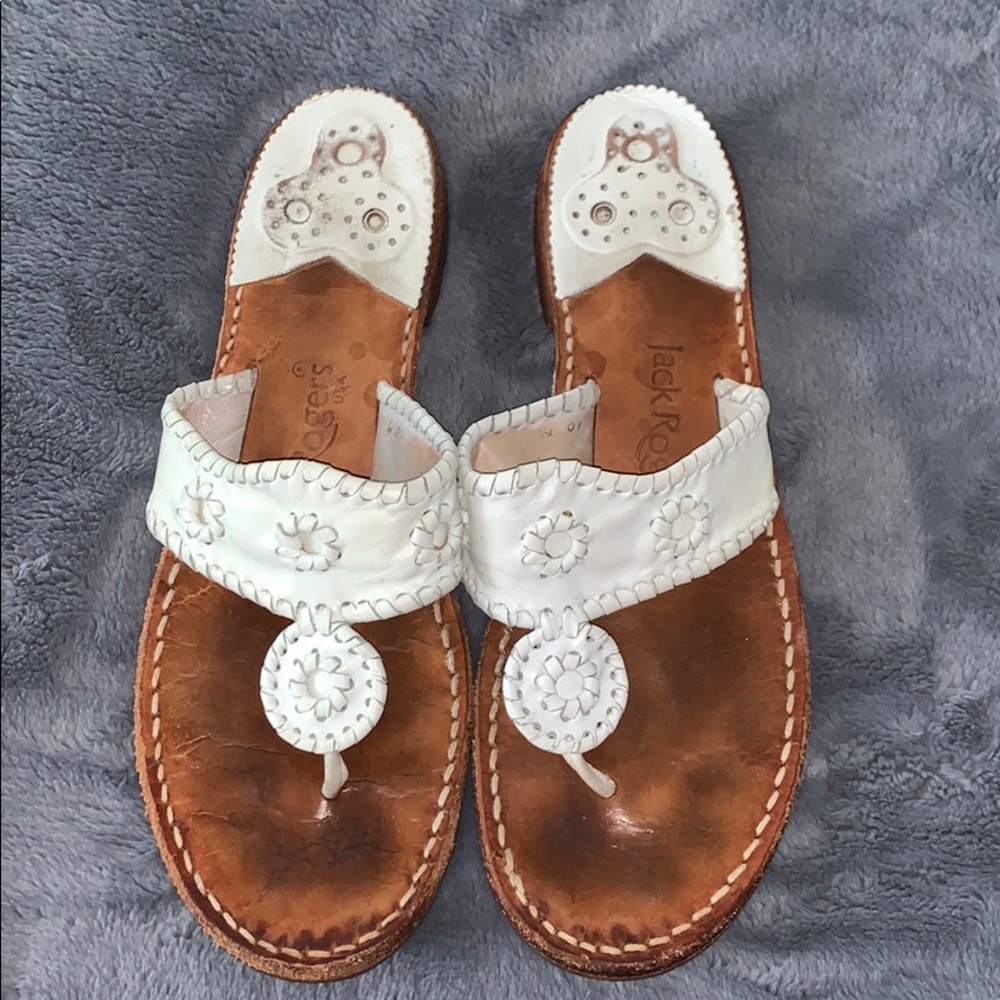 Jack Rogers White 10